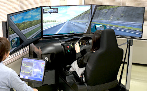 四輪シミュレーター